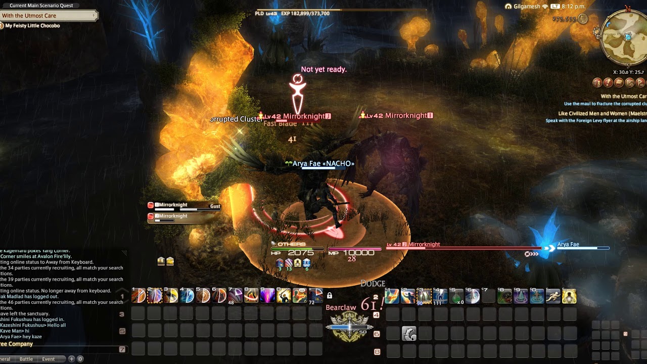 FF14 MSQ With the Utmost Care - location