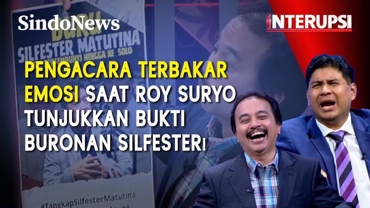Pengacara Terbakar Emosi Saat Roy Suryo Tunjukkan Bukti Buronan Silfester: LO SESAT!  | Interupsi