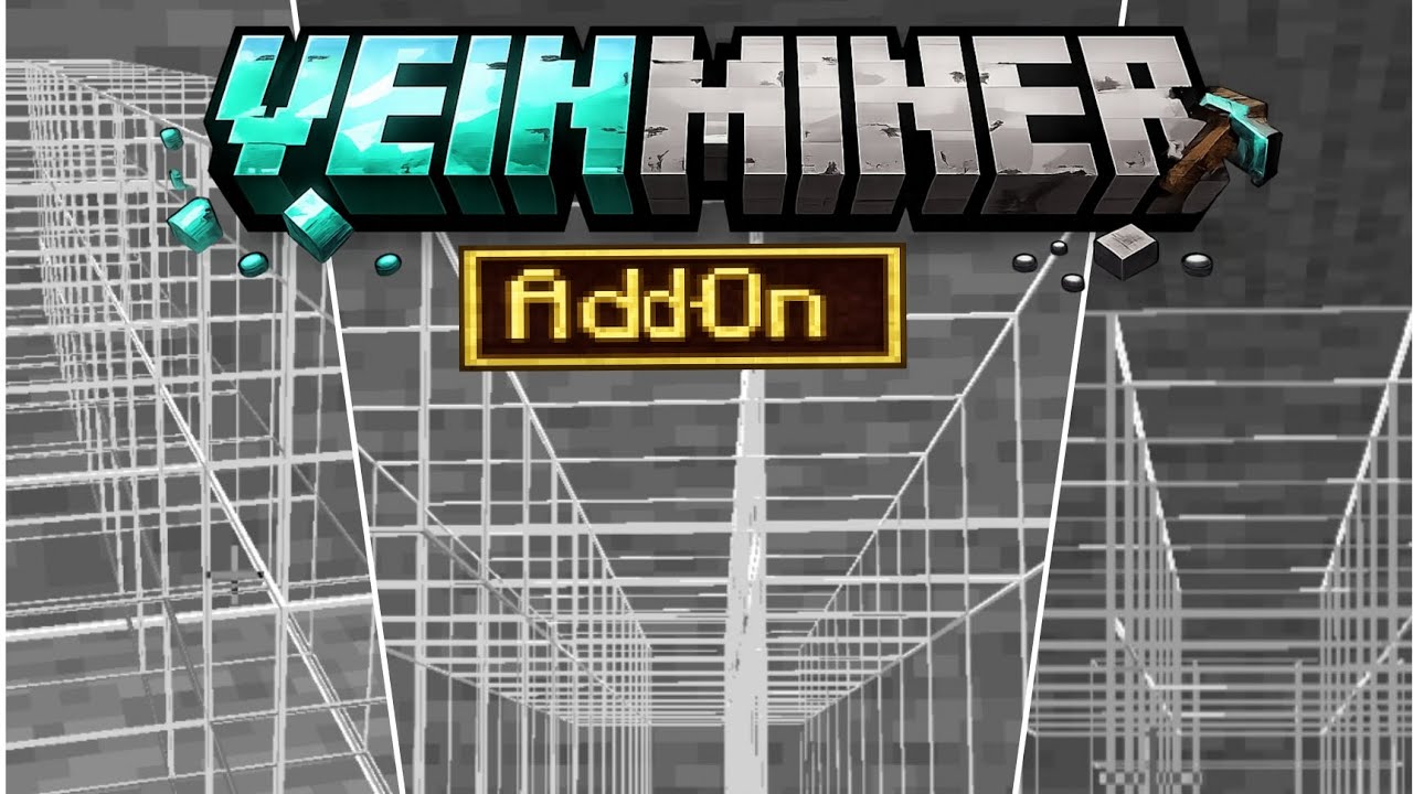 Addon Utils_Vein_Miner_v2.0 mcpe 1.21+   1.26.0