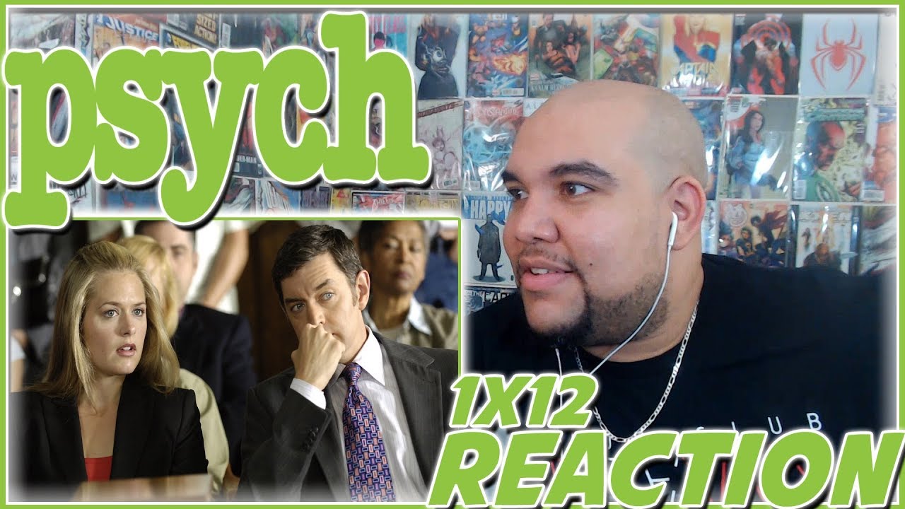 Psych REACTION Season 1 Episode 12 