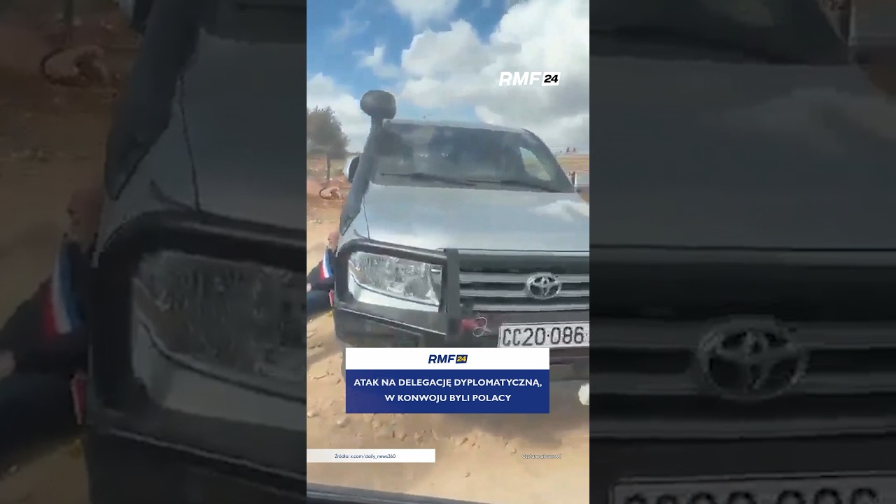Convoy with Polish diplomats attacked by Israeli settlers