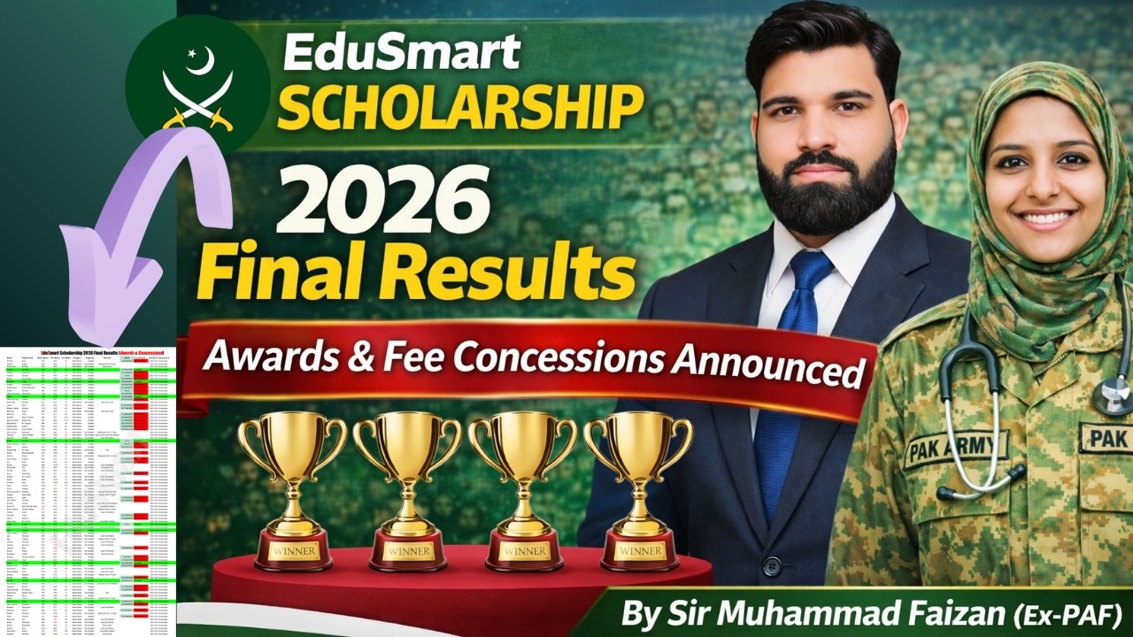 EduSmart Scholarships 2026 Final Results Free AFNS Preparation 2026