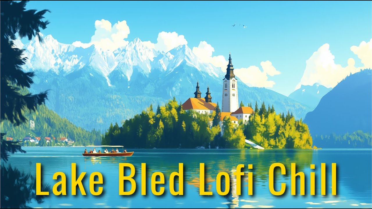 🇸🇮 Slovenian Lofi Vibes 🔵 | Chill at Lake Bled 🎶 💙