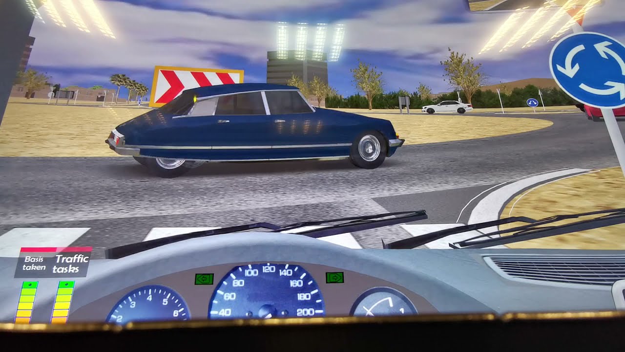 Abu Dhabi Driving Test ||  Driving Simulation Training