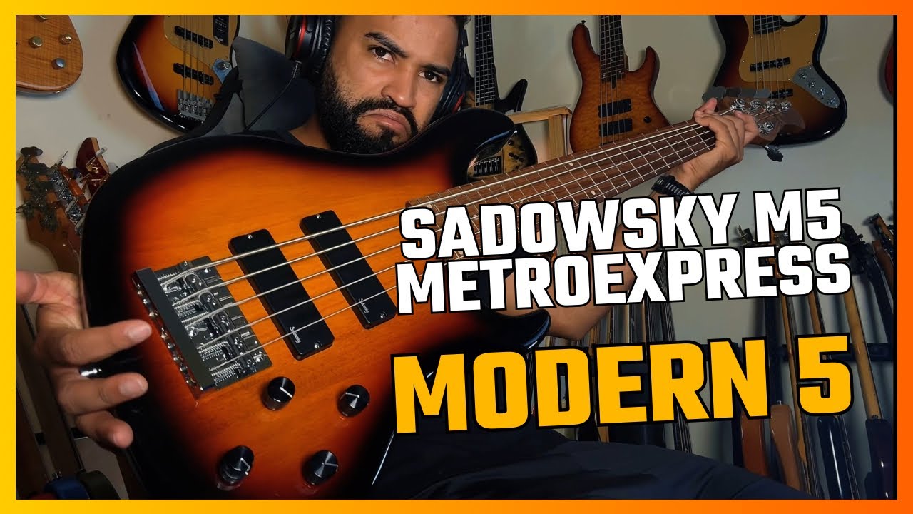 Novo Sadowsky metroexpress 2025 modern 5 M5 China 5 cordas 