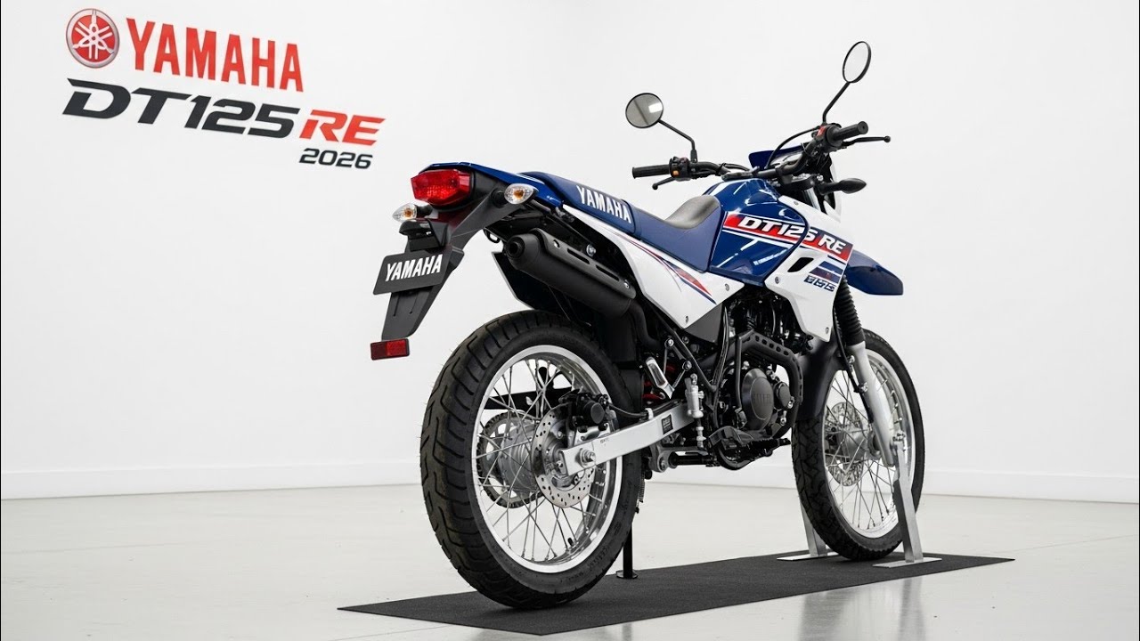 Yamaha DT125 RE 2026 года | Легендарный DT официально вернулся!