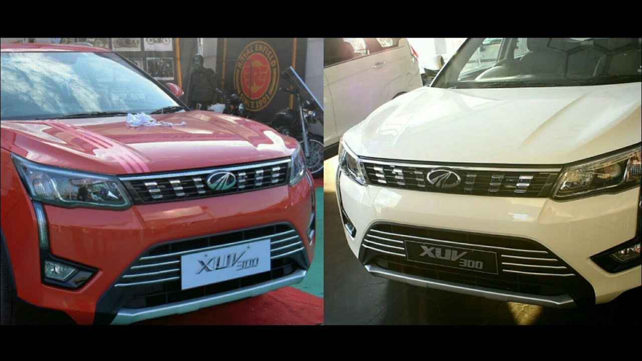 Mahindra XUV 300 Colour Comparison - Walk Around
