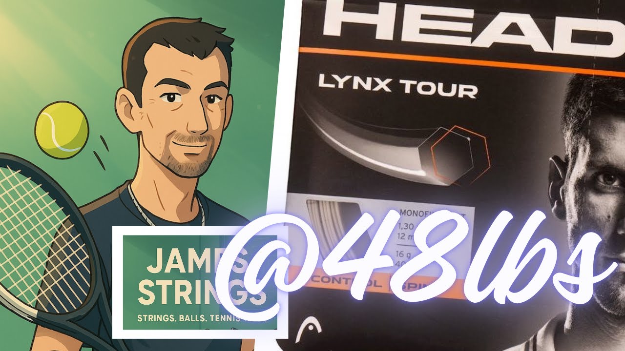 Head Lynx Tour Champagne 17g Full Bed at 48lbs - Does Dropping Tension Up The Power & Keep The Feel?