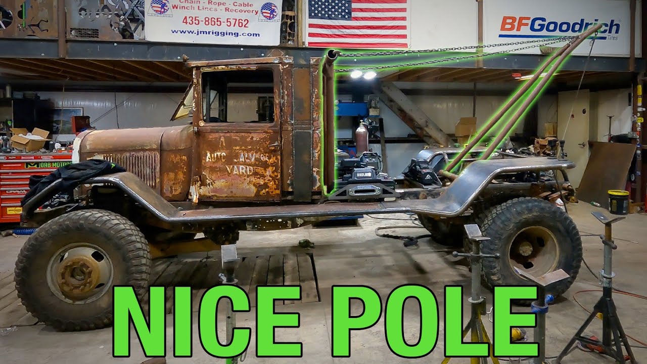 @RobbyLayton Model AA Wrecker Build получает шест