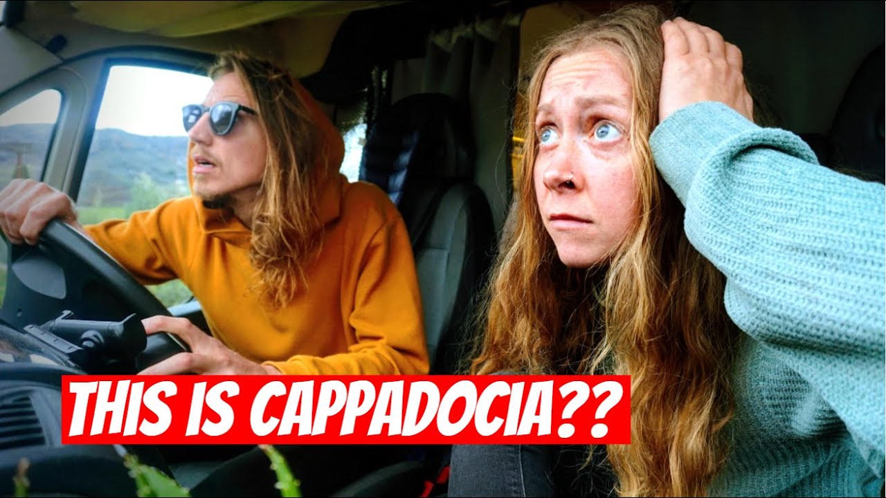 We drove 1000km for this!?? | CAPPADOCIA in WINTER |  Vanlife in Turkiye