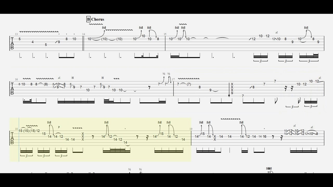Philip Sayce - Alchemy - Backing track + Guitar tab