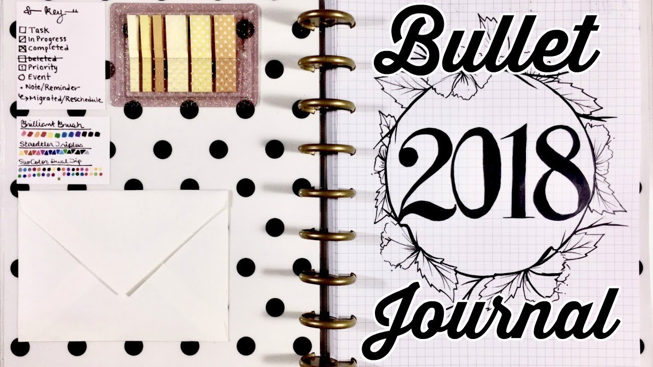 My 2018 Bullet Journal - Happy Planner Migration
