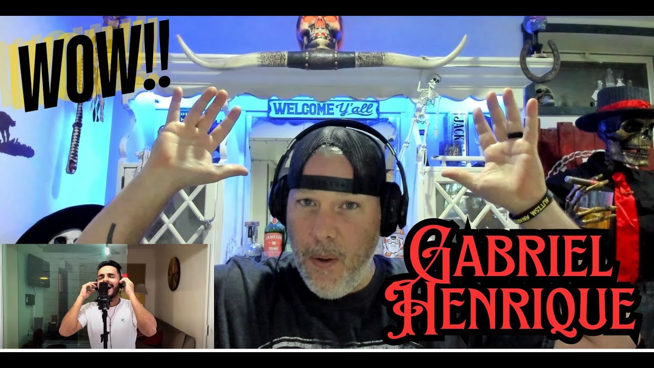 Country Music Fan Reacts to Gabriel Henrique - 'I Have Nothing' (Whitney Houston Cover) FTH!!