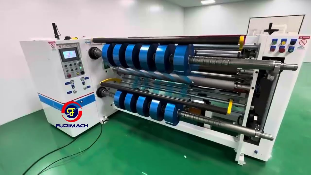 Release Film Slitting Machine #releasefilm #slittingmachine