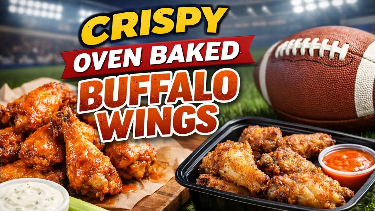 Crispy Oven-Baked Buffalo Wings (Buttermilk + No Frying!) | Easy Meal Prep Wings