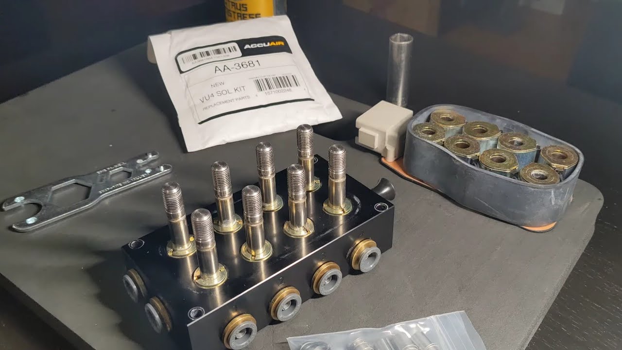 Accuair VU4 Solenoid Service Kit -  Everything is Leaking Part 2