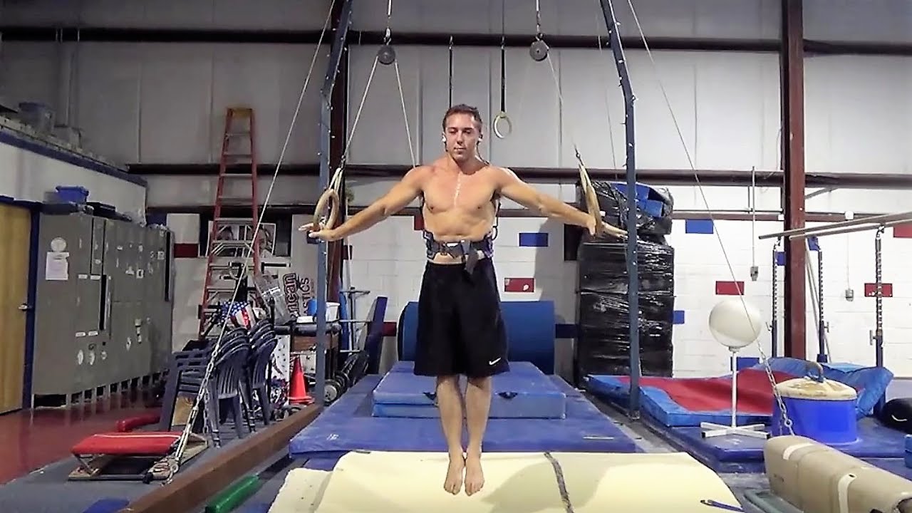 TONY CICCIA - DREAM MACHINE TRAINING FOR STILL RINGS - At All American Gymnastics