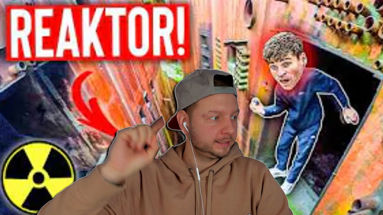 REACTION !! Roofless TV - KLETTER-ROUTE durch KERNREAKTOR! ☢️ Wir infiltrieren ATOMKRAFTWERK!