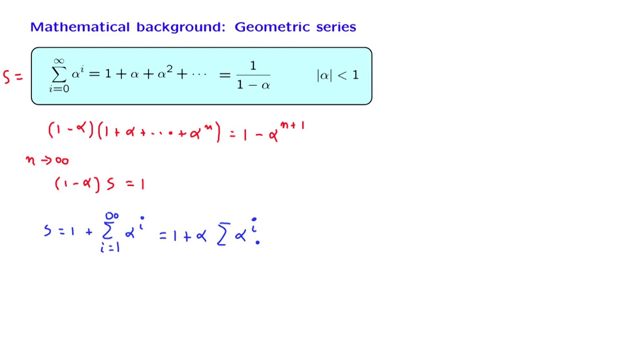 S01.6 The Geometric Series