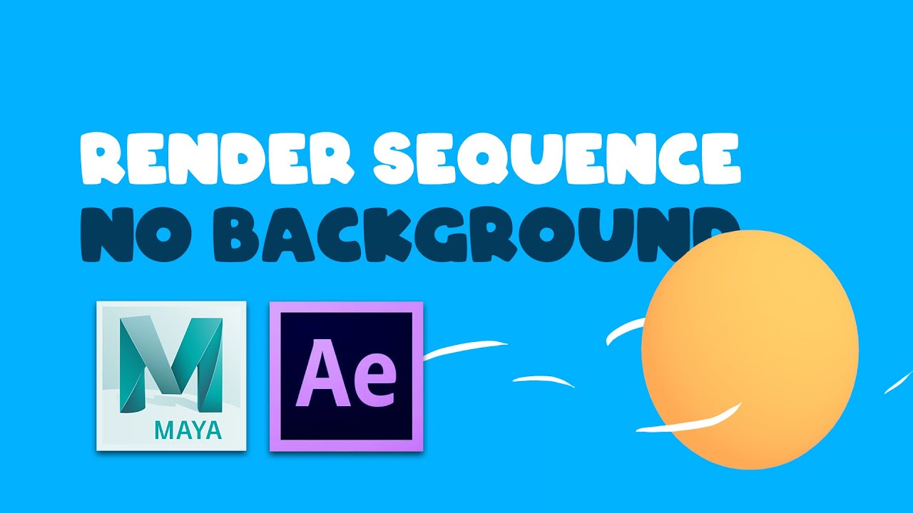 Maya 2020 | How to Render Sequence with Arnold | Without Background