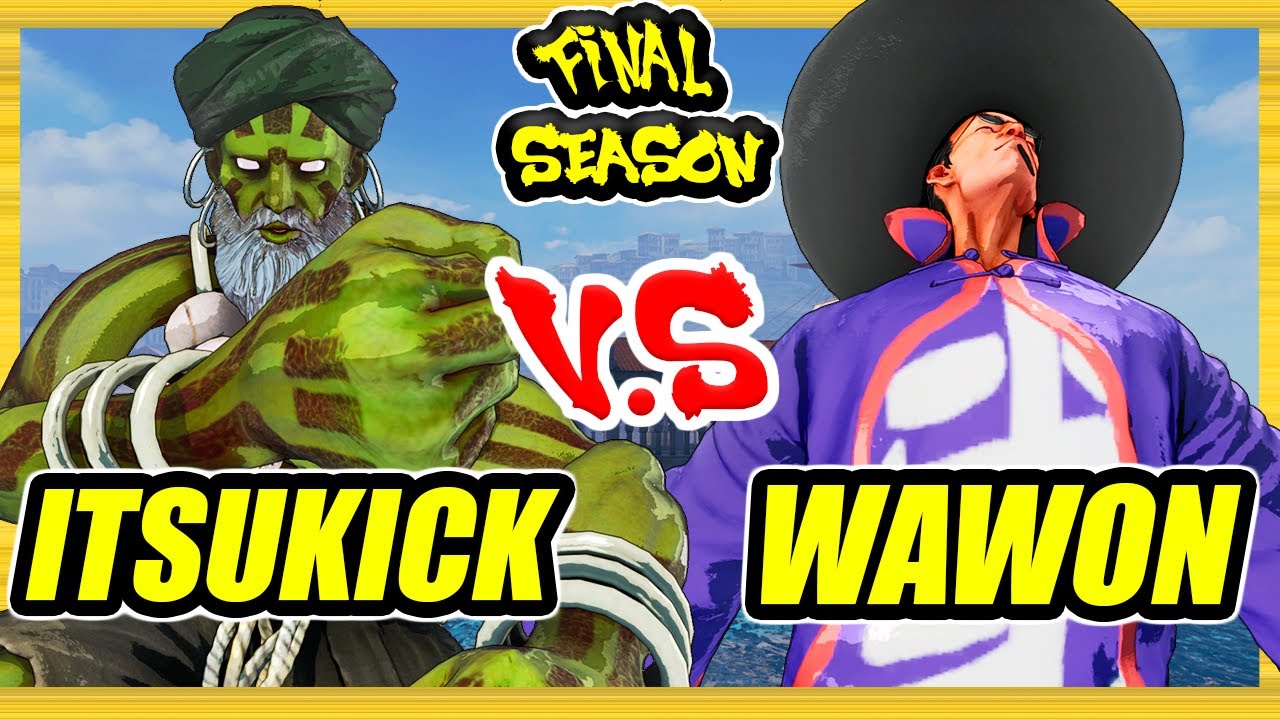 SFV CE 🔥 Itsukick (Dhalsim) vs Wawon (F.A.N.G) 🔥 Ranked Set 🔥 Street Fighter 5