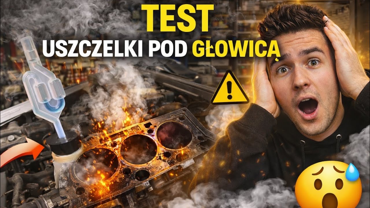 USZCZELKA POD GŁOWICĄ ? TEST USZCZELKI POD GŁOWICĄ 😮😮😮 