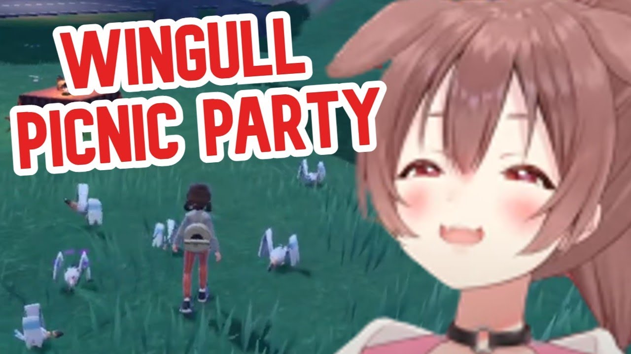 Korone Is So Happy With Her Wingull Picnic Party!
