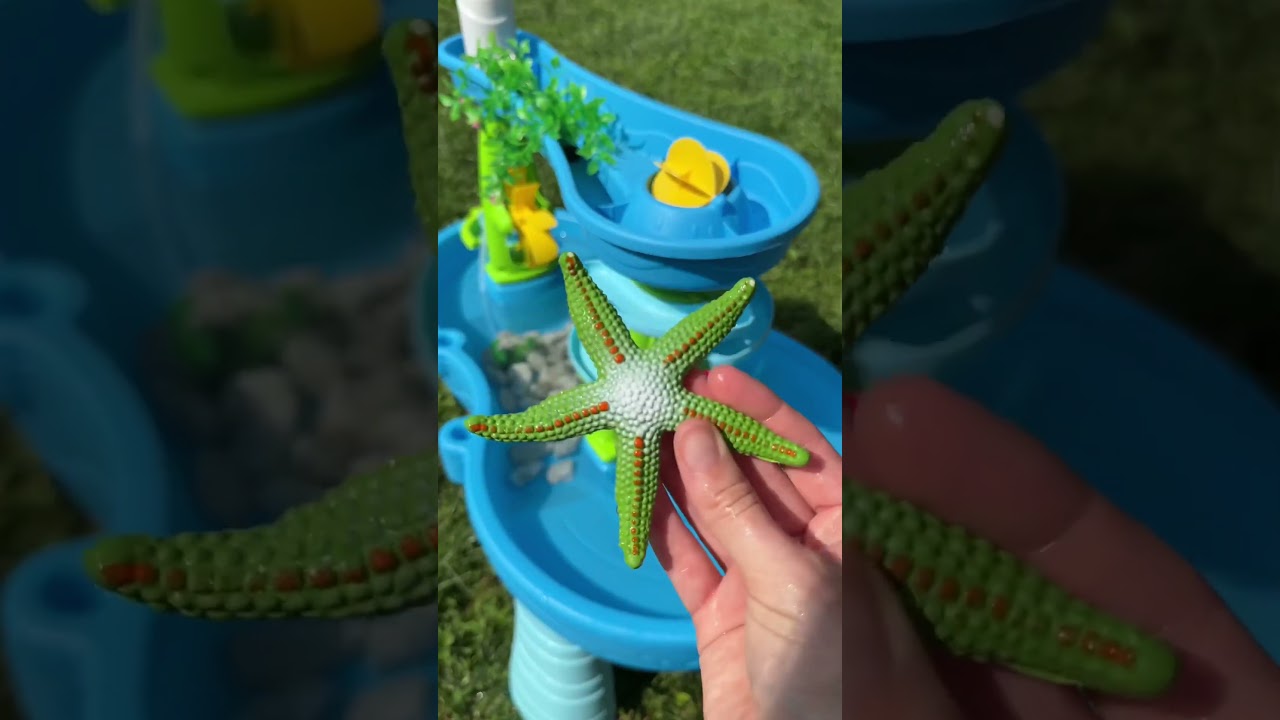Under the Sea Water Table Activity! 🐠 #momlife #momhack #activities #waterplay #shorts