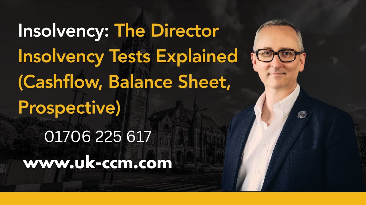 Insolvency The Director Insolvency Tests Explained Cashflow, Balance Sheet, Prospective