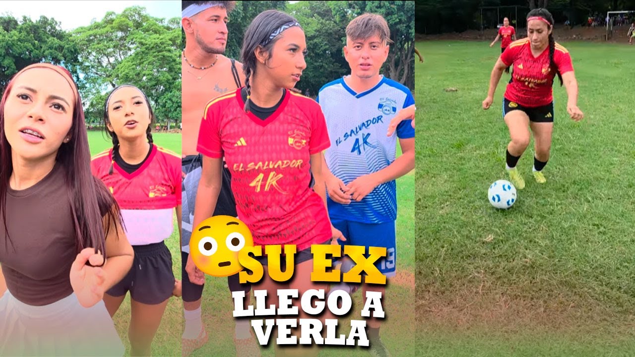 Comenzó el partido de las chicas⚽El ex novio de Wendy la llego a ver al partido😳