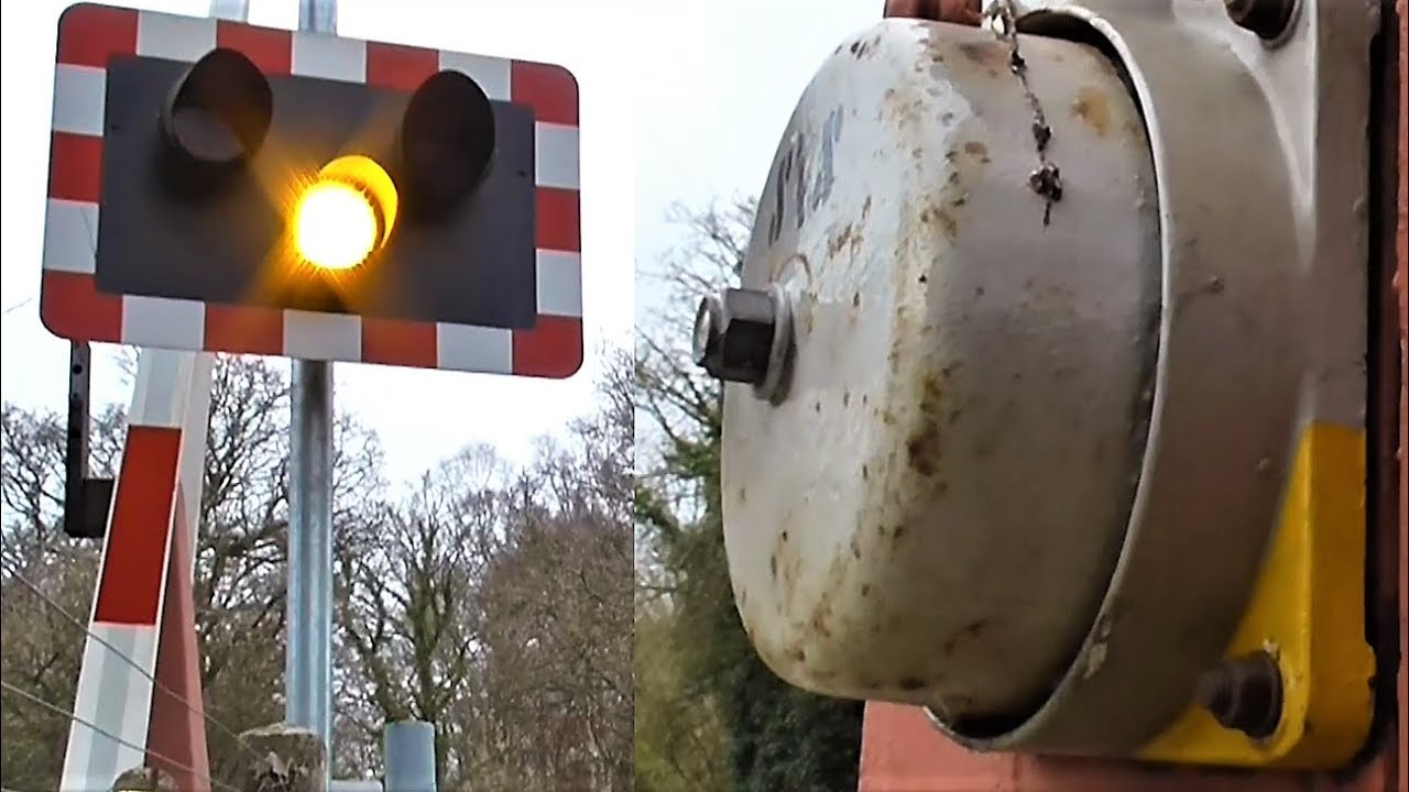 (Rare & Loud Bells) Brook Level Crossing, Surrey