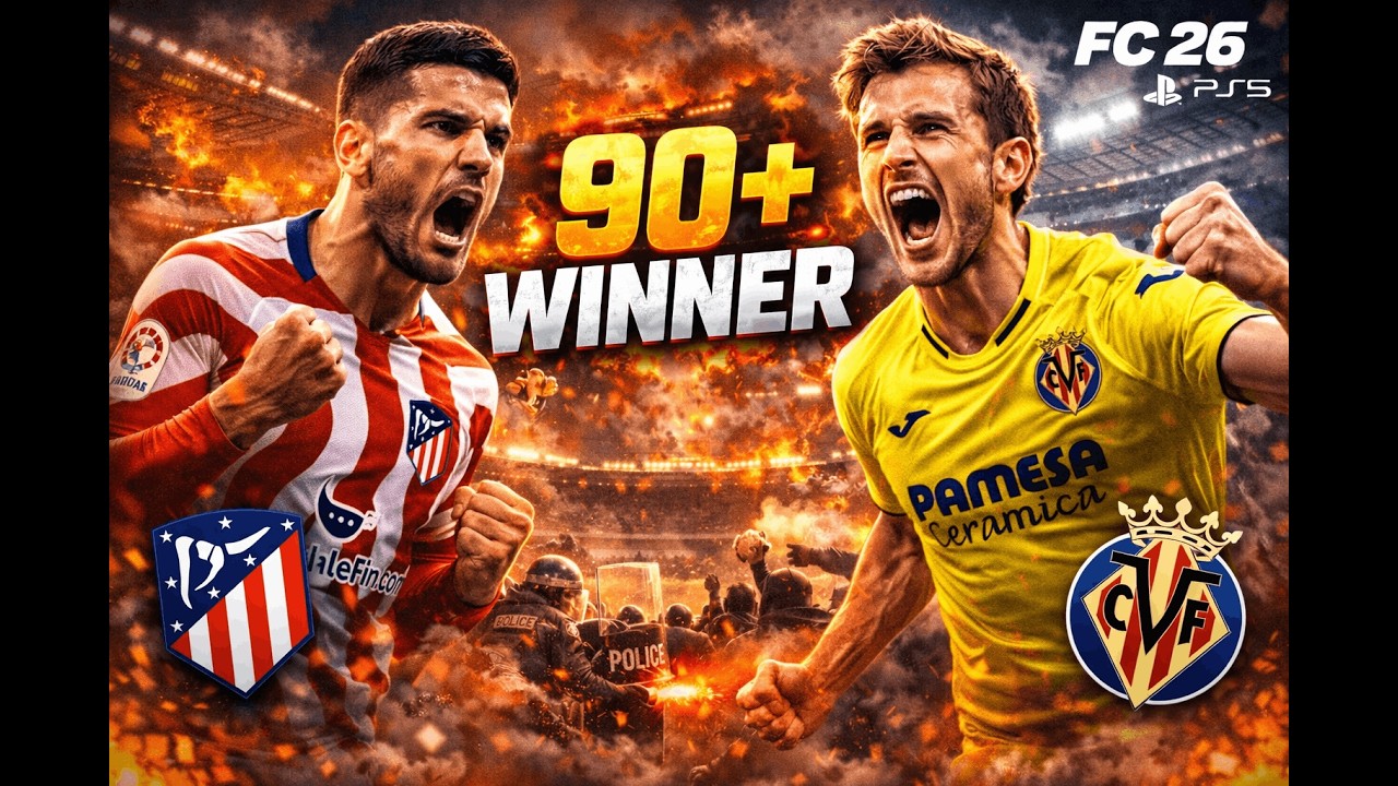 Last Minute Winner Shocks Everyone 😮 | FC 26 PS5 Last Minute Winner Shocks Everyone 😮 | FC 26 PS5