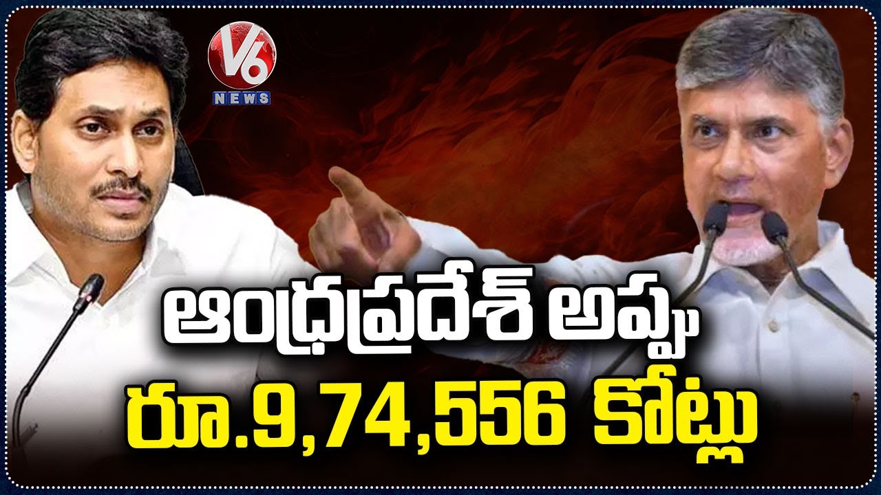CM Chandrababu Naidu Reveals AP Debt Details In Assembly  | V6 News