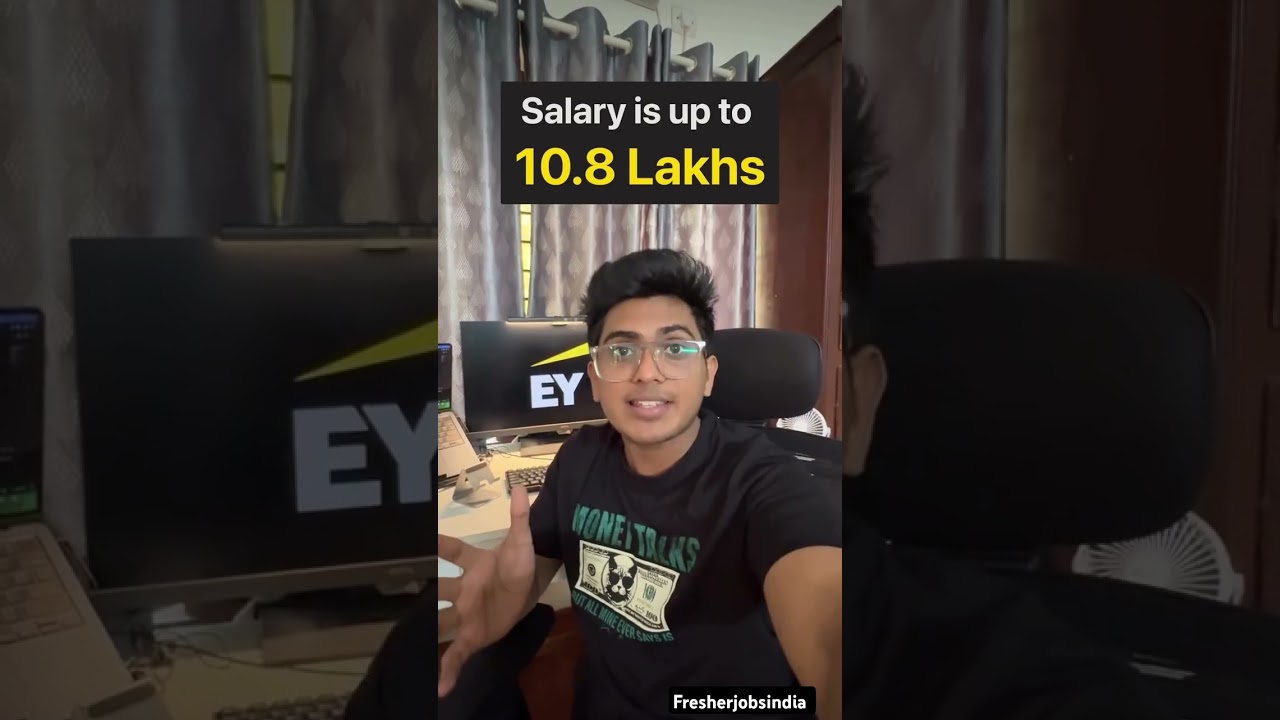 EY is Hiring Freshers Across India | salary upto 10L 🚀Check Details in Description👇🏼 #fresherjobs