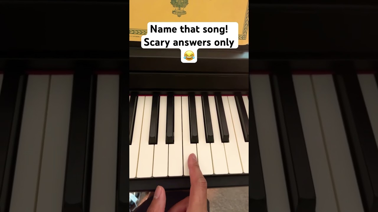Name that song! Scary Answers Only🤓 