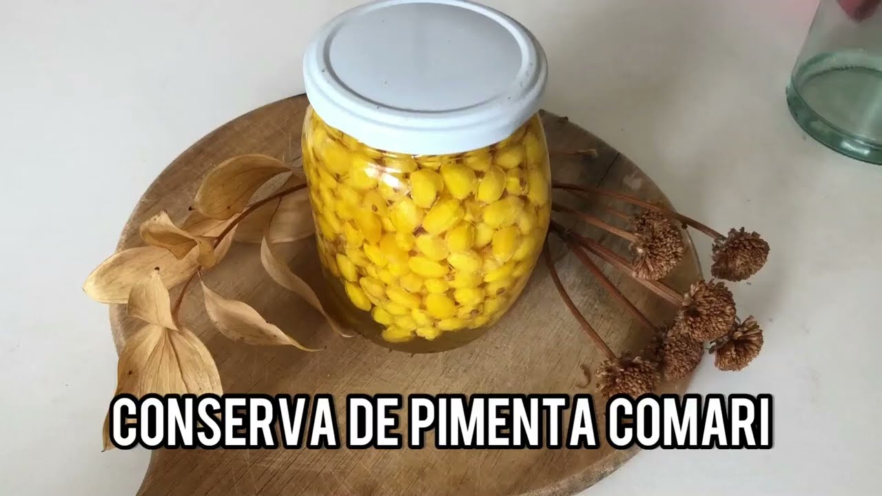 Conserva de PIMENTA comari OU cumari