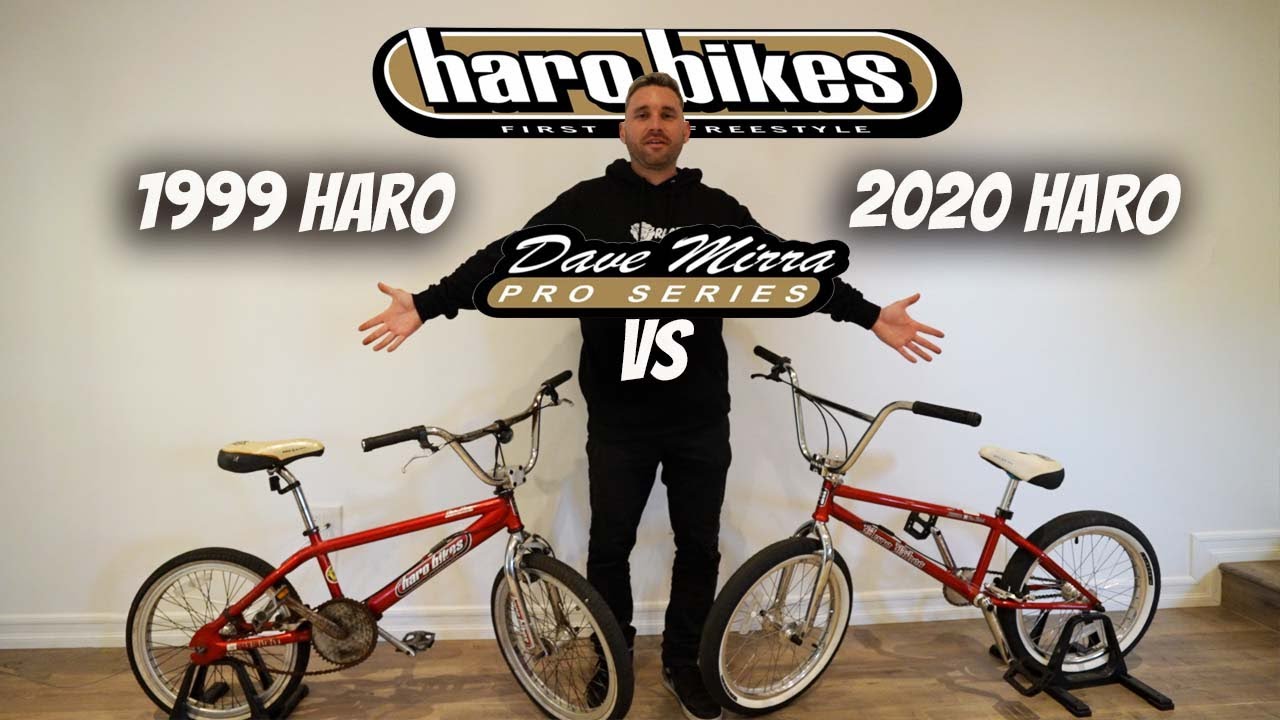 A 1999 vs 2020 Haro Dave Mirra Pro Bike!