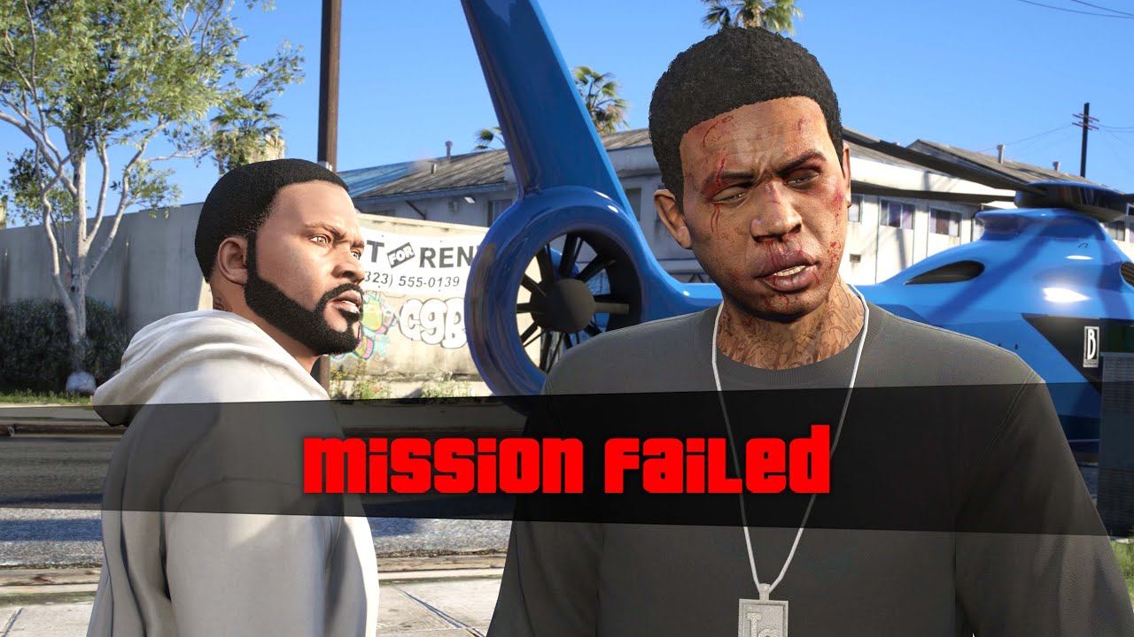 Mission Failed | Lamar Down | GTA 5