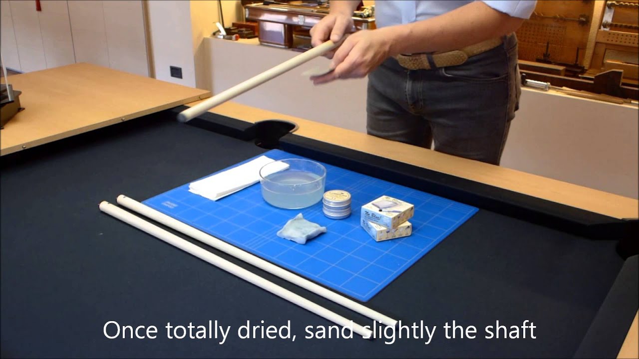 Brief guide to maintain a wood shaft in perfect conditions with Longoni products