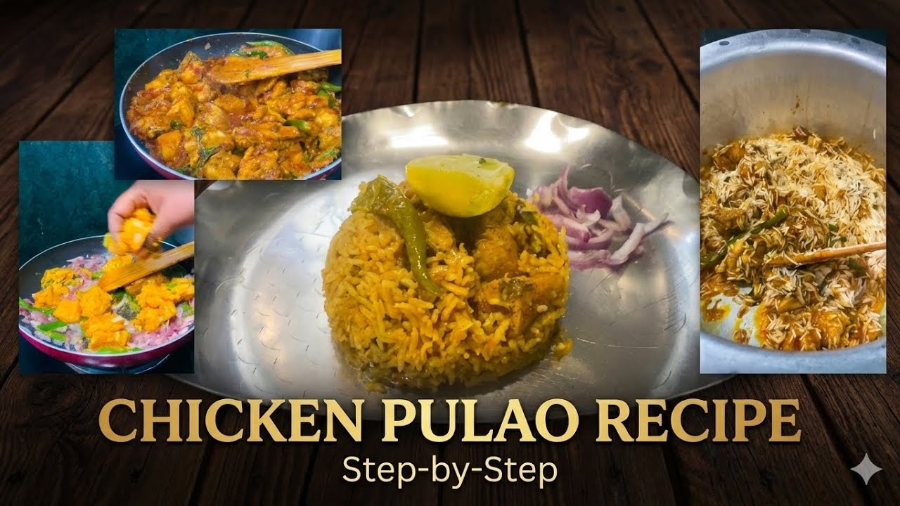Yakni chicken Pulao, a traditional dish with modern twist….. #food #cooking #Hyderabad #recipe 