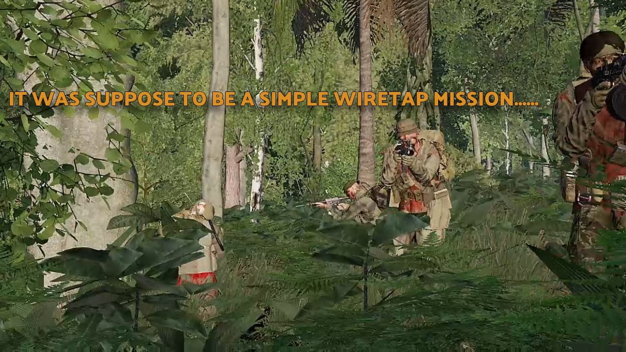 It was suppose to be a simple wiretap mission.....