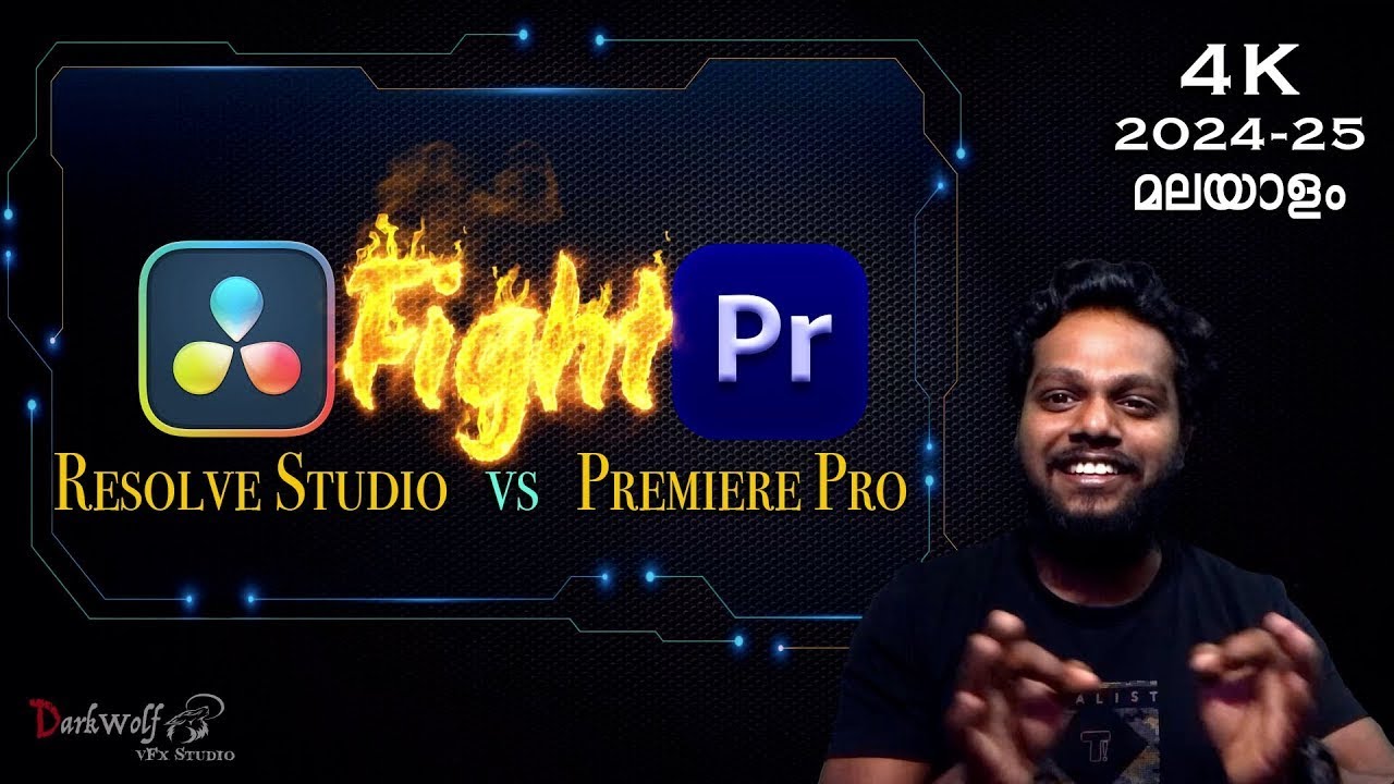 adobe premiere pro vs davinci Resolve studio  what is the difference between Davinci & Pr Malayalam