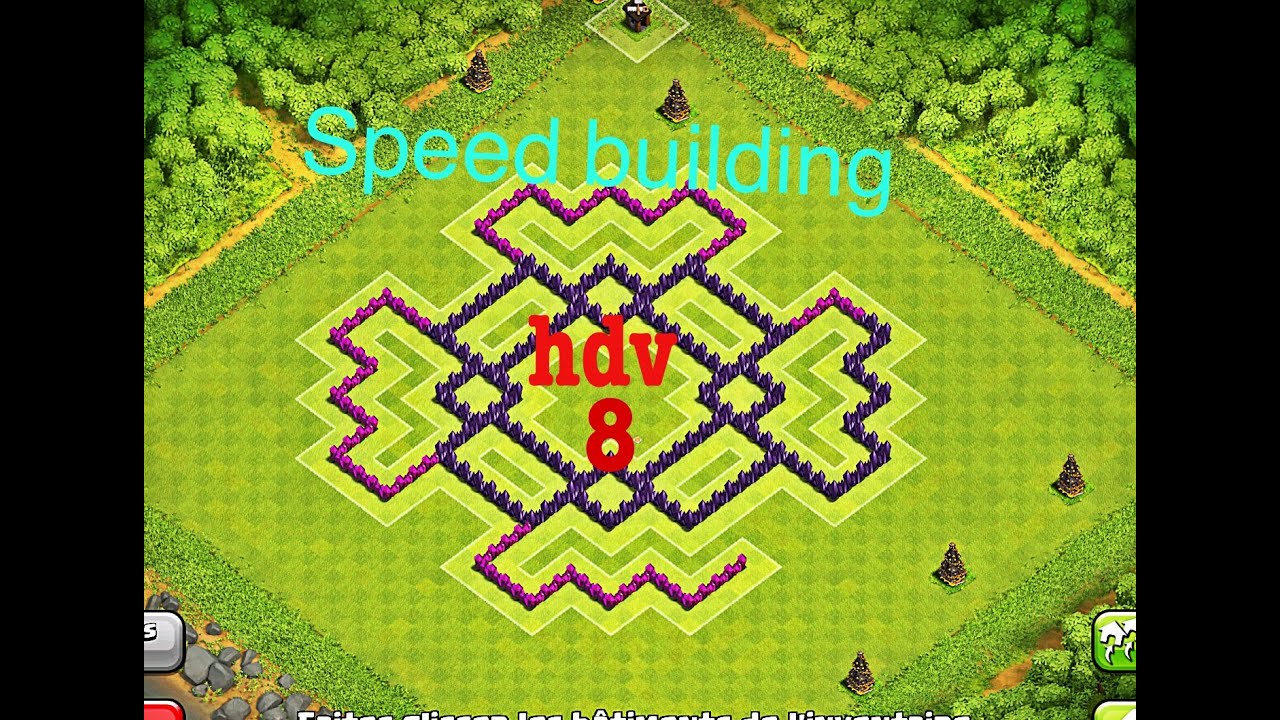 Speed building hdv 8
