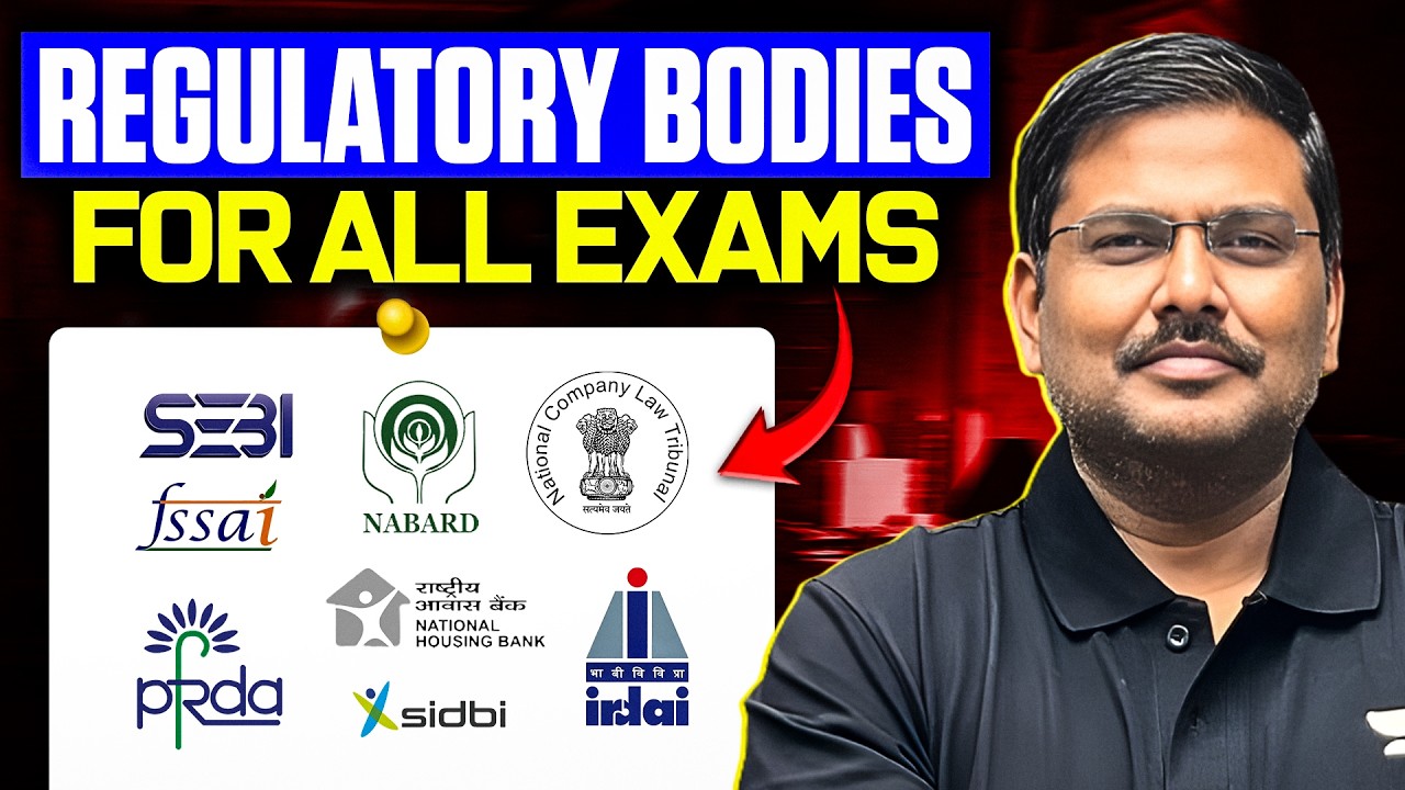 RBI, SEBI, CPCB: Important Regulatory Bodies in India Explained | UPSC Prelims 2026 | Shyam Kaggod