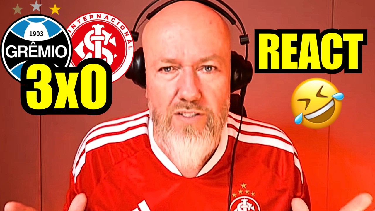 REAÇÃO DO BALDASSO AO VEXAME DO INTERNACIONAL!!