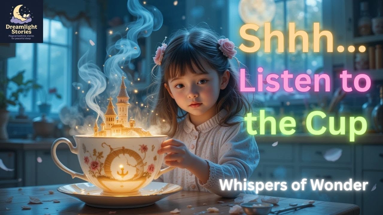 The Whispering Teacup  | Magical Bedtime Story for Kids | Dreamlight stories