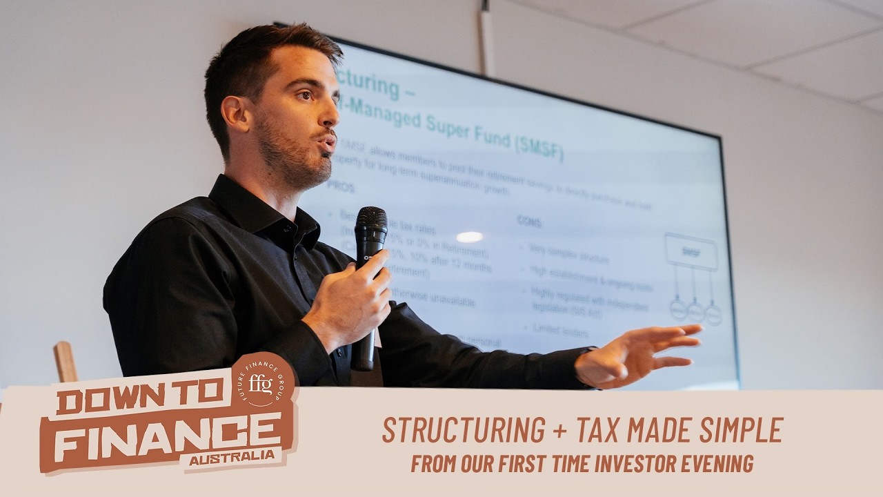 First-Time Property Investor - Negative Gearing and CGT Explained Simply (with Adam Pasquill) | DTF