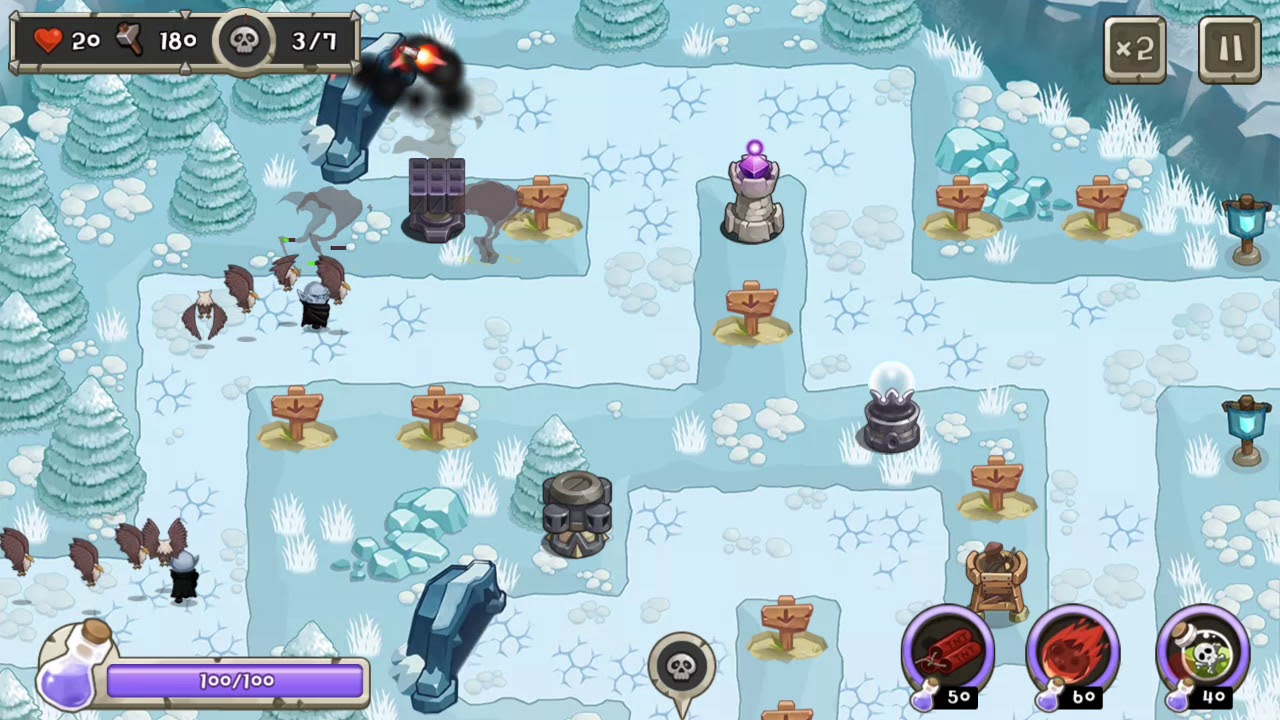 Tower Defense King - Challenge Stage 55 - Easy 3 Stars