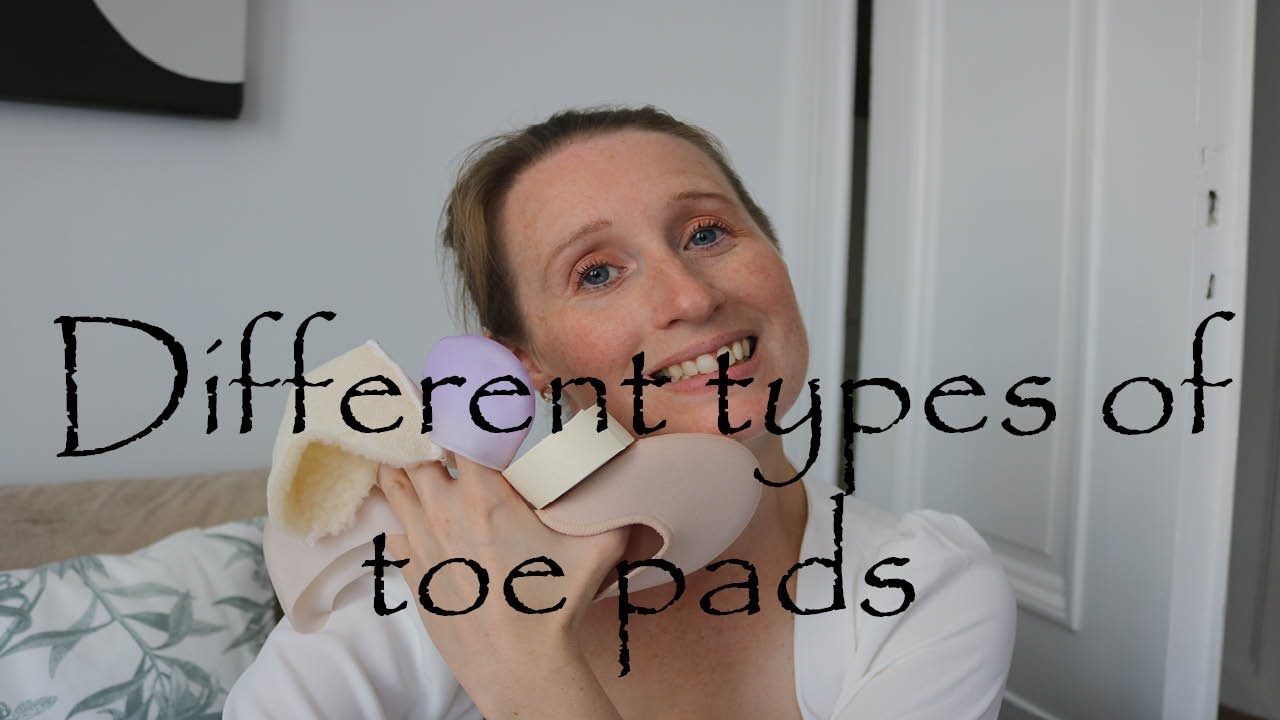 Different types of toe pads for your pointe shoes