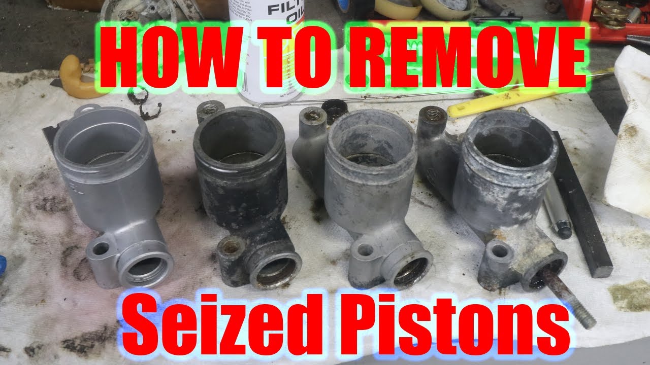 How To Remove A Stuck and Seized Master Cylinder Piston the Easy Way.
